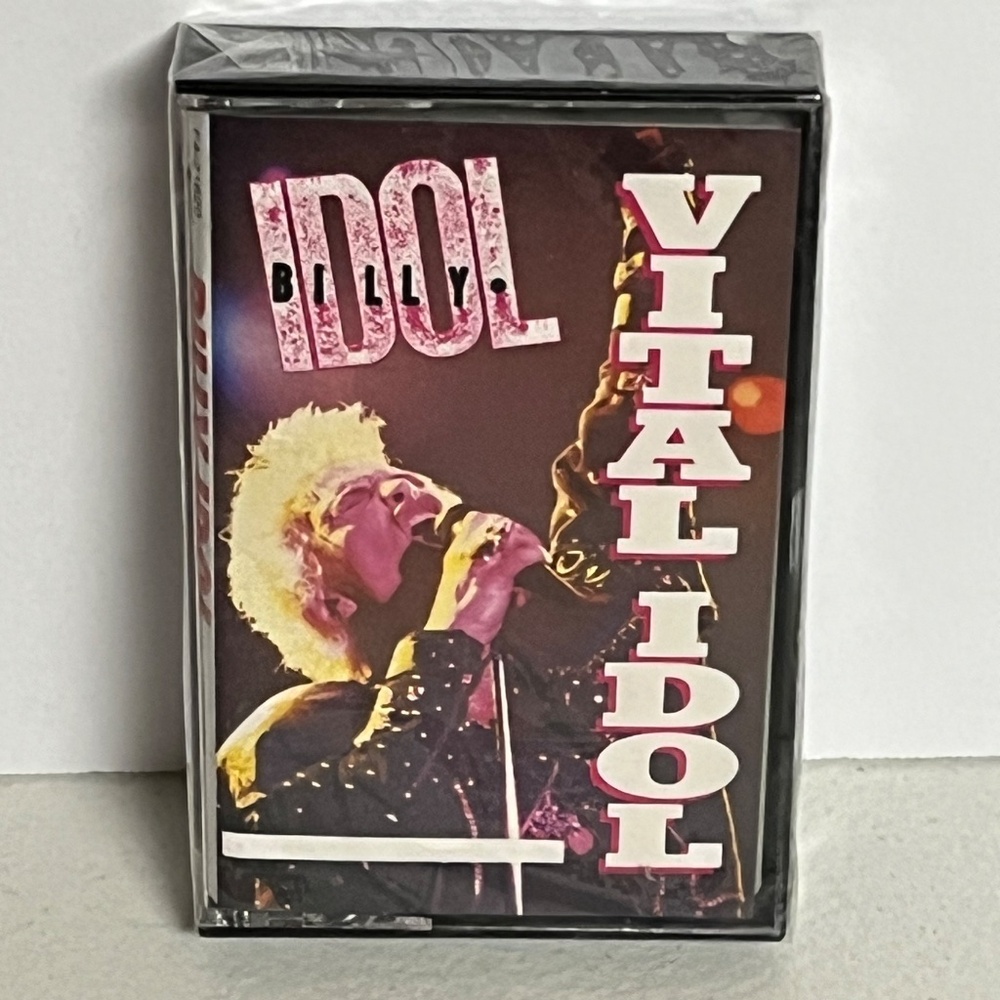 Vintage 1987 Billy Idol Vital Idol Sealed Cassette Tape Chrome Rare